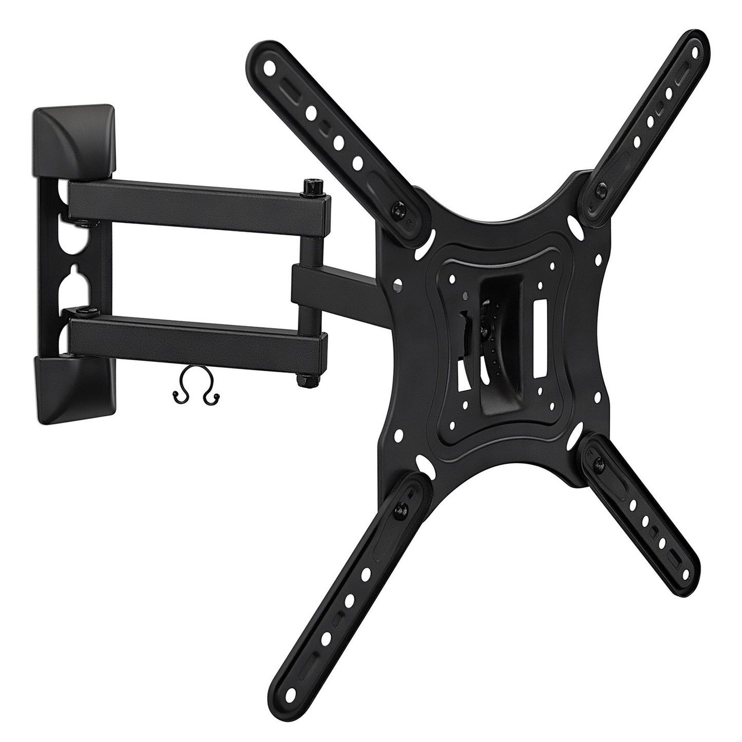 Full Motion TV Wall Mount with Swivel Arm for 28" 32" 40" 43" 48" 50" 55" Inch Flat Screen TVs