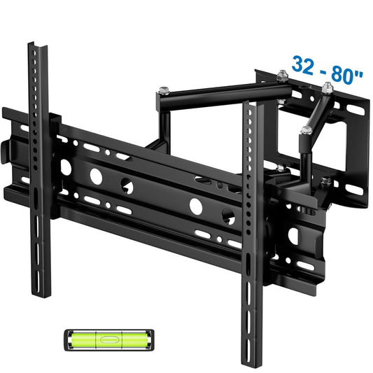 Full Motion TV Wall Mount Bracket for 32-80 inch TVs