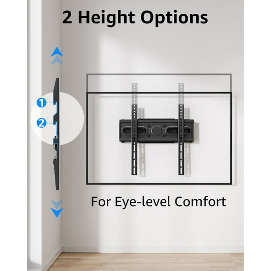 Full Motion TV Wall Mount for Most 26-70 Inch TVs
